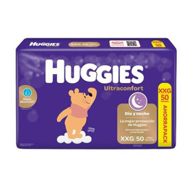 Imagen de HUGGIES ULTRACONFORT PACK AHORRO XXG [50 uni.]