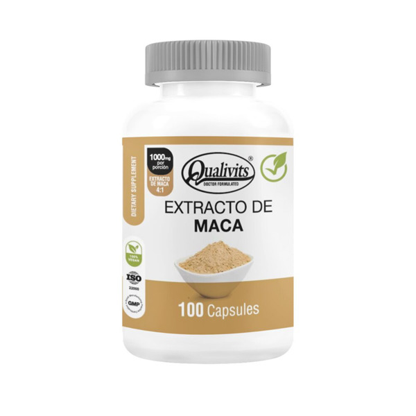 Imagen de QUALIVITS MACA EXTRACT 500 mg [100 cap.]