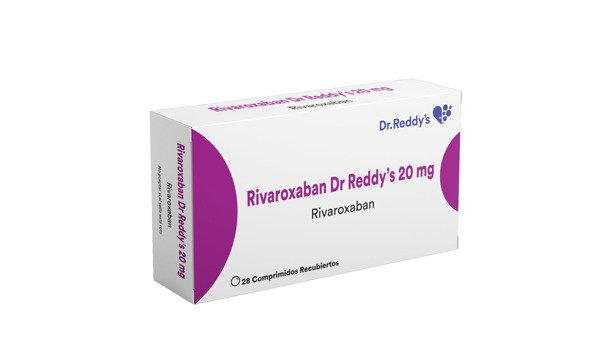 Imagen de RIVAROXOBAN DR REDDY´S 20 20 mg [28 comp.]