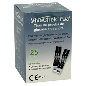 Imagen de VIVACHEK FAD TIRAS GLUCEMIA [25 tiras]