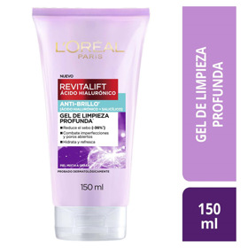 Imagen de REVITALIFT HIALURONICO GEL LIMPIEZA PROFUNDA ANTI BRILLO [150 ml]