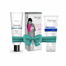 Imagen de DERMUR CREMA MAMA+DERMUR EA+RENACER FLUIDO PACK [150+55+60ml]