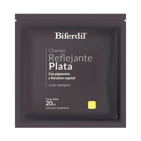 Imagen de BIFERDIL SH. REFLEJANTE PLATA SACHET [20 ml]