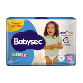 Imagen de BABYSEC ULTRA SUPER JUMBO PACK XG