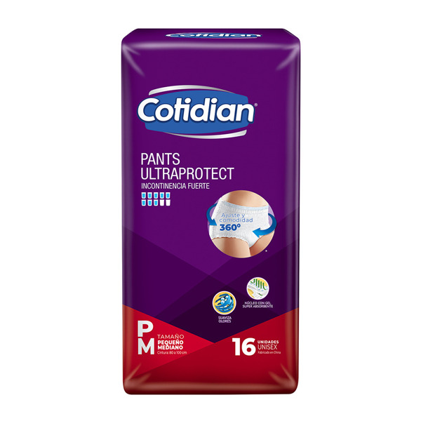 Imagen de COTIDIAN PANTS ULTRAPROTECT M [16 uni.]