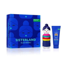 Imagen de BENETTON SISTERLAND BLUE NEROLI EDT+BODY LOTION ESTUCHE [80+75ml]