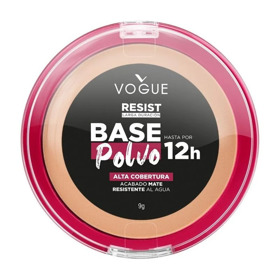 Imagen de VOGUE BASE POLVO RESIST NATURAL [9 gr]