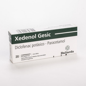 Imagen de XEDENOL GESIC 50+300mg [20 comp.]