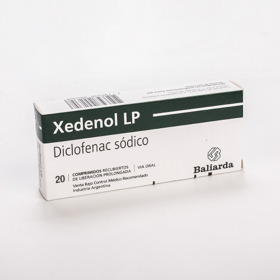 Imagen de XEDENOL LP 100 100 mg [20 comp.]