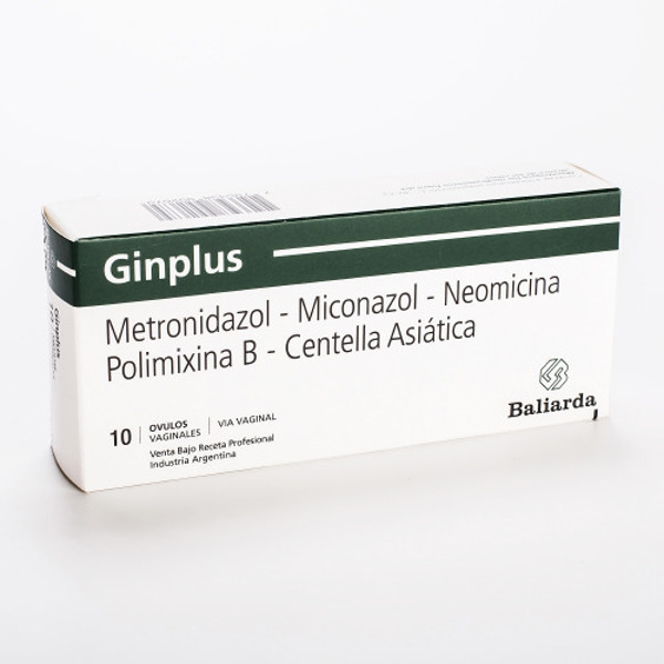 Imagen de GINPLUS 15+300+100+48.4mg [10 ov.]