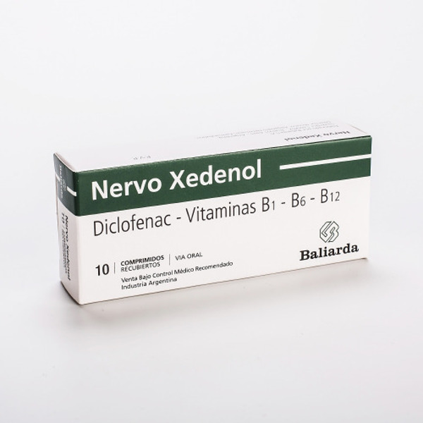 Imagen de NERVO XEDENOL 50 mg [10 comp.]