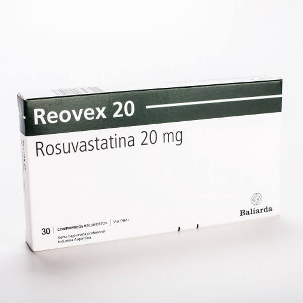 Imagen de REOVEX 20 20 mg [30 comp.]