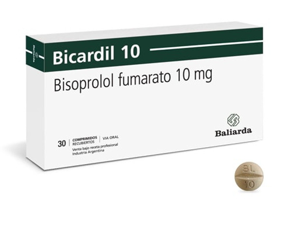 Imagen de BICARDIL 10 10 mg [30 comp.]