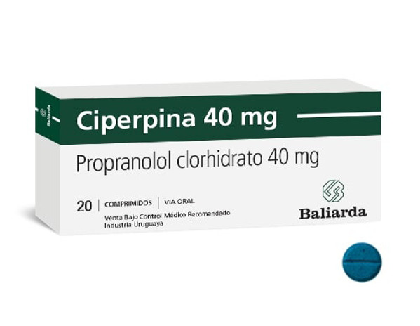 Imagen de CIPERPINA 40 40 mg [20 tab.]