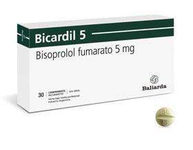 Imagen de BICARDIL  5 5 mg [30 comp.]