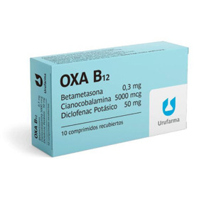 Imagen de OXA B12 0.3mg+5000mcg+50mg [10 tab.]