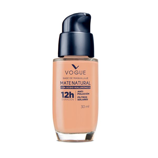 Imagen de VOGUE BASE LIQUIDA MATE NATURAL ARENA [30 ml]