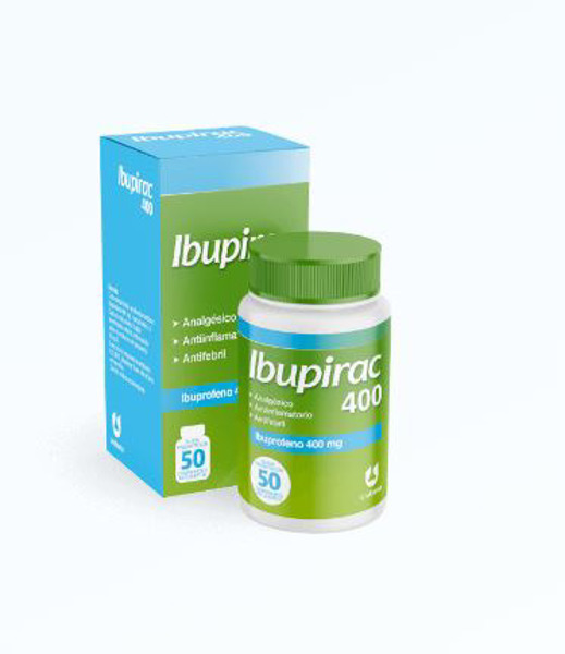 Imagen de IBUPIRAC 400 FRASCO 400 mg [50 comp.]