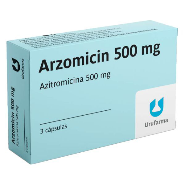 Imagen de ARZOMICIN 500 500 mg [3 cap.]