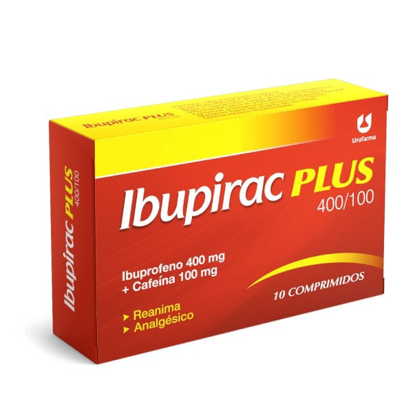 Imagen de IBUPIRAC PLUS 400/100 400+100mg [10 comp.]