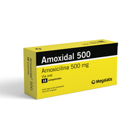 Imagen de AMOXIDAL 500 MG. X 16 COMP.