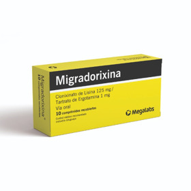 Imagen de MIGRA DORIXINA 125+1mg [10 comp.]