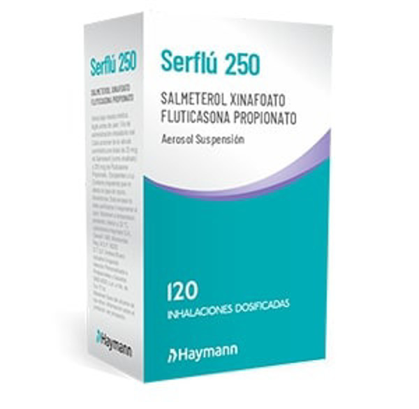 Imagen de SERFLU 250 250 mcg [120 dosis]