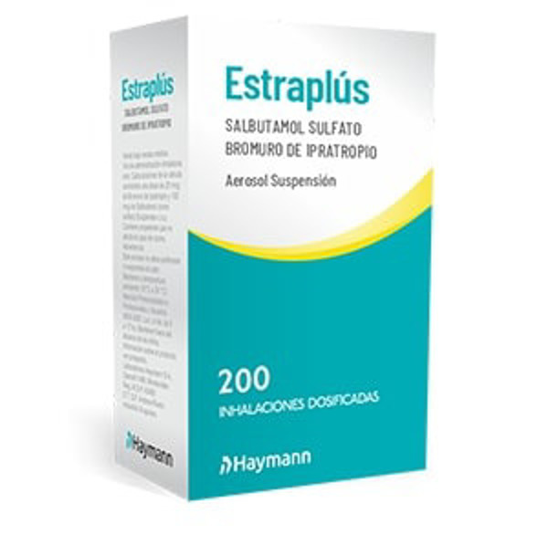 Imagen de ESTRAPLUS INHALADOR 120+20mcg [200 dosis]