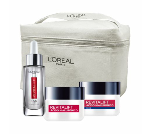 Imagen de REVITALIFT HIALURONICO DIA+NOCHE+SERUM PACK [50+50+30ml]