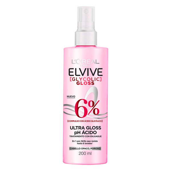 Imagen de ELVIVE TRATAMIENTO GLYCOLIC GLOSS 6% 200 ml