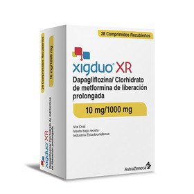 Imagen de XIGDUO XR 10/1000 10+1000mg [28 comp.]