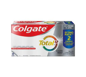 Imagen de COLGATE CR. TOTAL CLEAN MINT PACK 25% [90+90gr.]