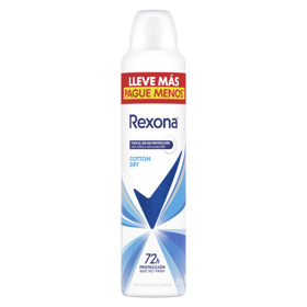 Imagen de REXONA AERO ANTITR. COTTON DRY FEMENINO [250 ml]