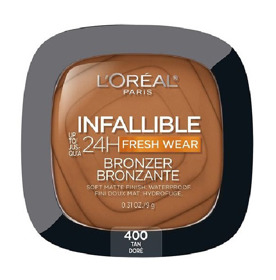 Imagen de LOREAL POLVO COMPACTO INFALLIBLE FRESH WEAR BRONZER TAN [9 gr]