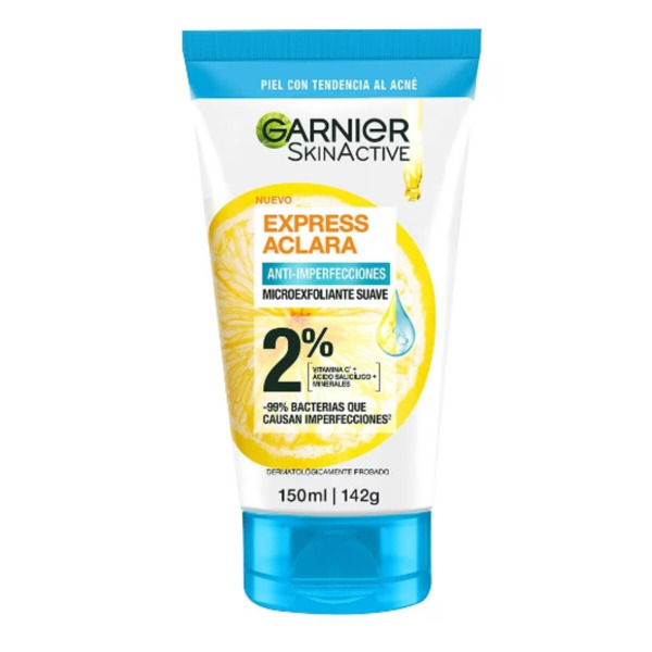 Imagen de GARNIER SKIN ACTIVE EXPRESS ACLARA GEL LIMPIADOR [150 gr]