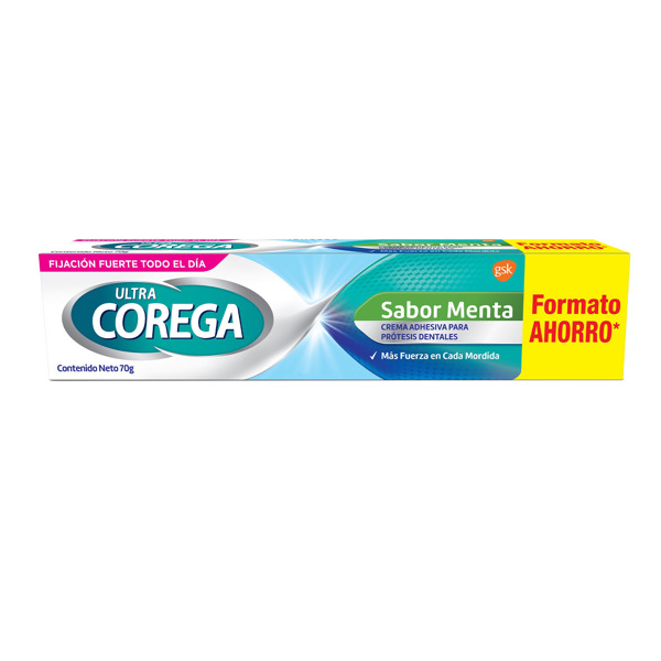 Imagen de ULTRA COREGA CREMA ADHESIVA MENTA [70 gr]