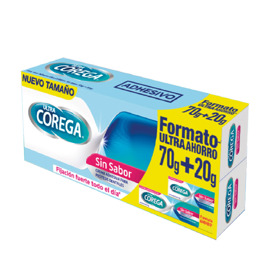 Imagen de ULTRA COREGA CREMA ADHESIVA SIN SABOR PACK 2 uni. [70gr+20gr.]