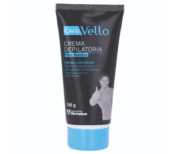 Imagen de CEROVELLO CREMA DEPILATORIA PARA HOMBRES [180 gr]