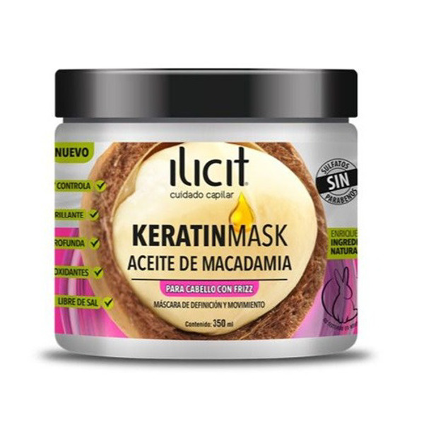 Imagen de ILICIT KERATINMASK MACADAMIA [350 ml]