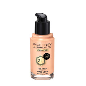 Imagen de MAX FACTOR BASE LIQUIDA FACEFINITY 3 EN 1 WARM ALMOND 20 fps [30 ml]