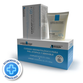 Imagen de LA ROCHE POSAY LIPIKAR ACEITE+CICAPLAST PACK [100+100ml]