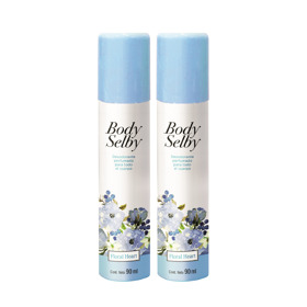 Imagen de BODY SELBY DEO AERO FLORAL HEART+DEO AERO PACK [90+90ml]