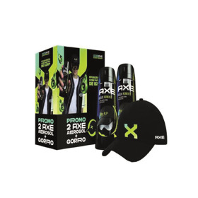 Imagen de AXE AERO DEO. BLACK BZRP BODY SPRAY+REGALO [150+150ml+1]