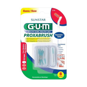 Imagen de GUM INTERDENTAL CILINDRICO REPUESTO 314 0.8mm [8 uni.]