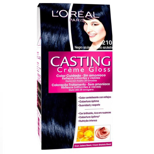 Imagen de CASTING CREME GLOSS NEGRO AZULADO 210 [45 gr]