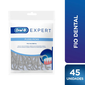 Imagen de ORAL B HILO DENTAL EXPERT FLOSS PICKS [45 uni.]