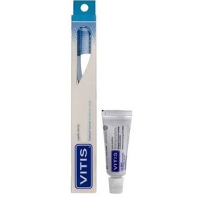 Imagen de VITIS CEPILLO DENTAL SENSIBLE ULTRASUAVE+CR. BLANQUEADORA [1uni+15ml]