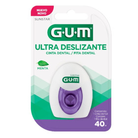 Imagen de GUM HILO DENTAL FLOSSER ULTRADESLIZANTE MENTA 887 [40 mts.]