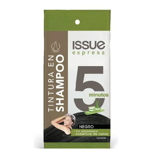 Imagen de ISSUE TINTURA EN SHAMPOO EXPRESS 5 MINUTOS NEGRO [12,5 ml]