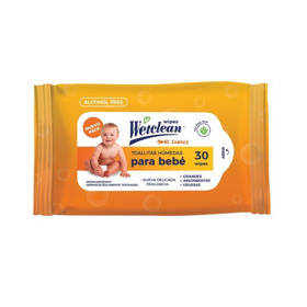 Imagen de WETCLEAN WIPES TOALLITAS HUMEDAS BABY [30 uni.]